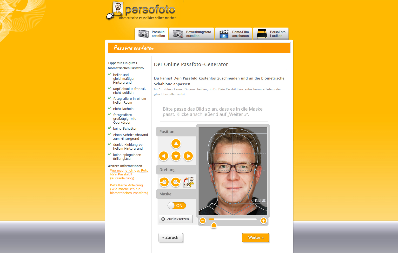 Workshop Biometrische Passbilder Fotopraxisnet